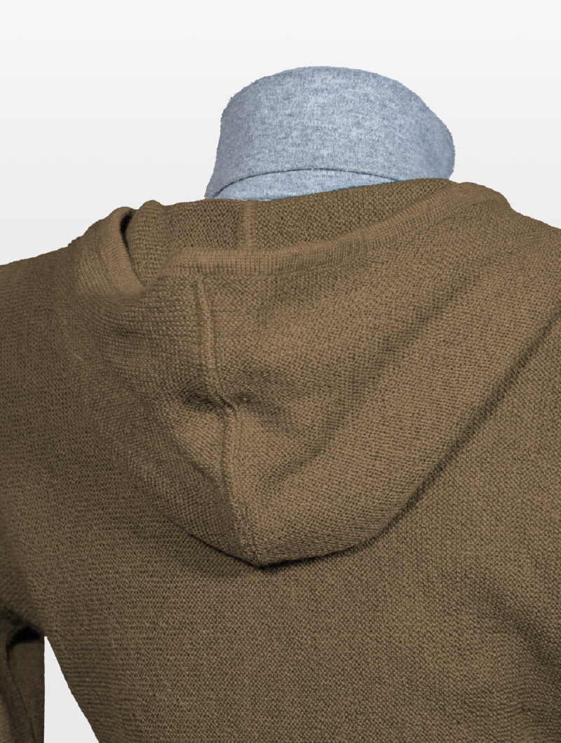 CARDIGAN CON CAPUCHA MODELO HAMUR (Venir) - Vista 2